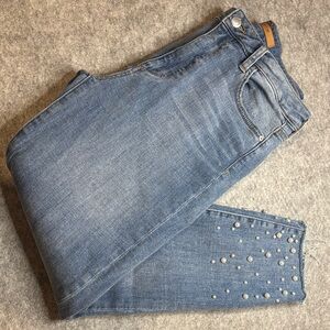 Joe’s Jeans The Charlie High-Rise Skinny Ankle ✨ Pearl Hem | 29